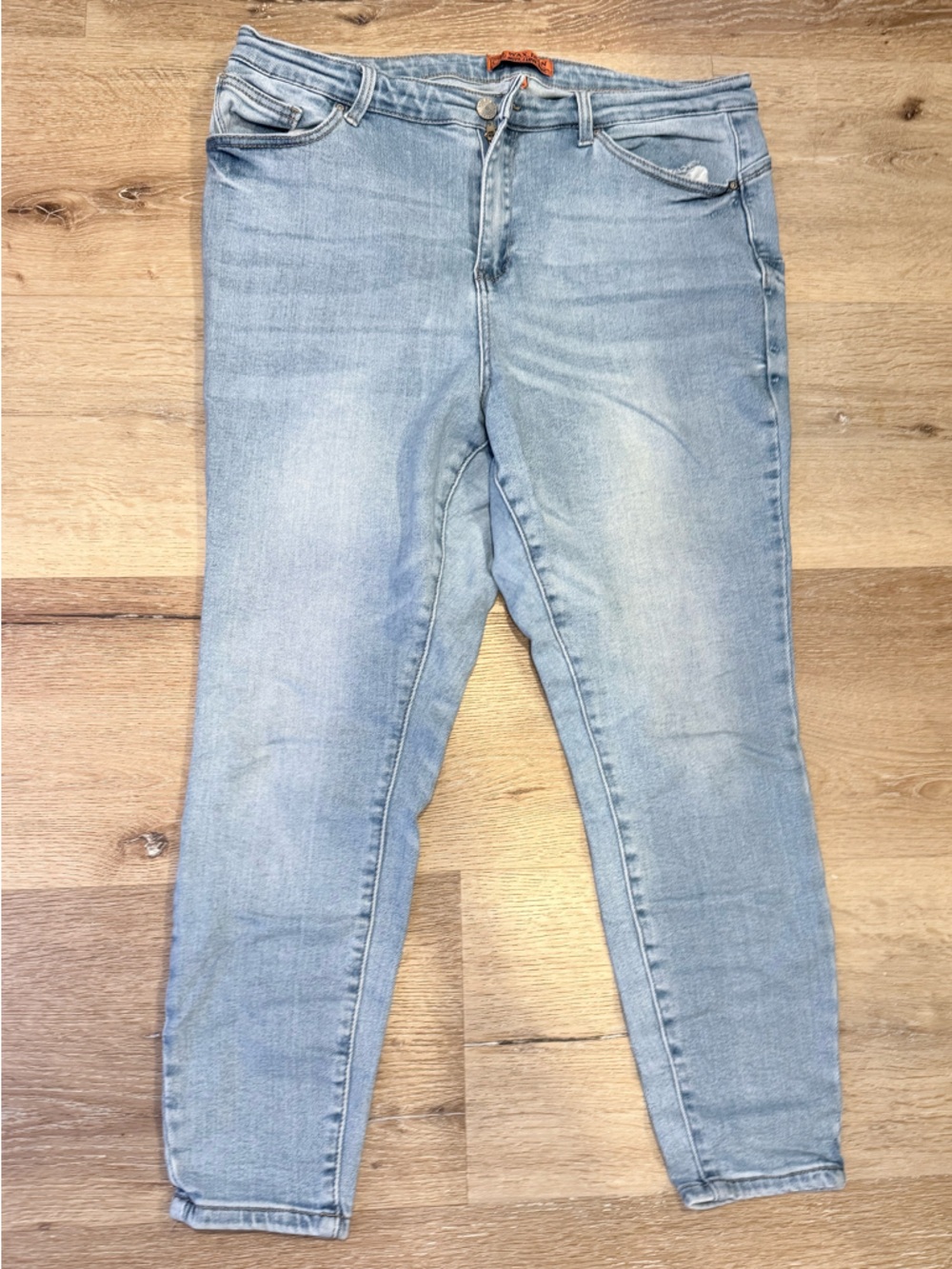 Wax Jean Light Blue Skinny Stretch Jeans